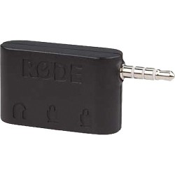 Rode SC6 | Adaptador de audio dual para grabación con dos micrófonos y auriculares