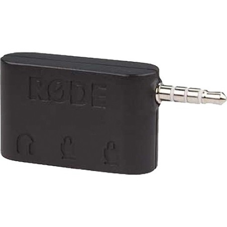 Rode SC6 | Adaptador de audio dual para grabación con dos micrófonos y auriculares