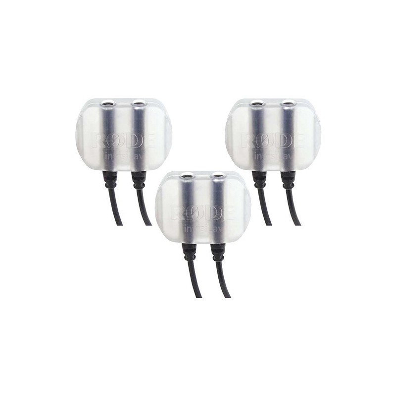 Rode Invisilav Pack x3 | Soportes discretos para micrófonos de solapa SmartLav+