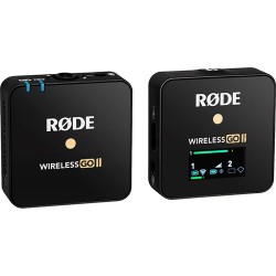 Rode Wireless GO II | Sistema de micrófono inalámbrico dual con grabación integrada