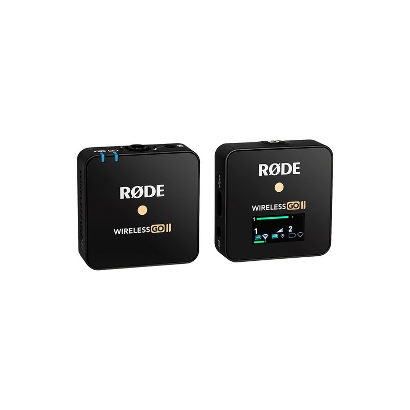 Rode Wireless GO II | Sistema de micrófono inalámbrico dual con grabación integrada