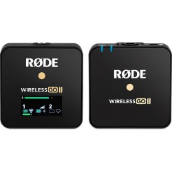 Rode Wireless GO II | Sistema de micrófono inalámbrico dual con grabación integrada