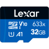 Compra Lexar Micro SDHC 32 GB CL10 | Tarjeta de Memoria Compacta para Cámaras y Dispositivos