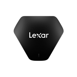 Lexar Lector Multitarjetas 3 en 1 Tipo C | Lector de tarjetas compacto de alta velocidad con conexión USB-C