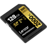 Compra Lexar SDXC Pro Gold UHS-II 2000X 128 | Tarjeta de Memoria Rápida para Video 4K y Fotografía Profesional