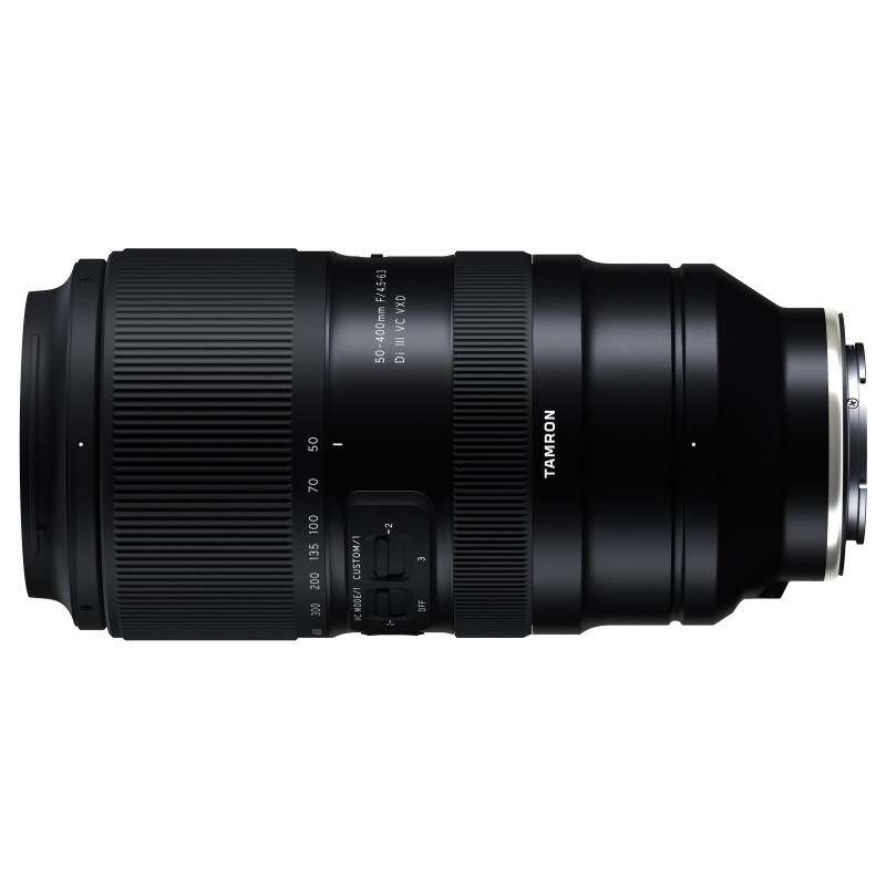 Tamron 50-400/4.5-6.3 DI III VC VXD Sony FE | Teleobjetivo zoom avanzado
