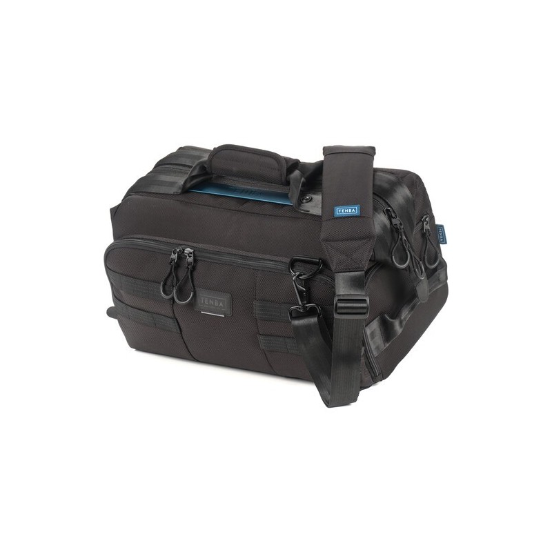 Tenba Bolsa de Hombro Cineluxe V2 16 Negra | Bolsa profesional para cámaras de video y accesorios