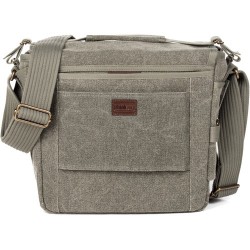 Think Tank Bolsa de Hombro Retrospective 10 V2 Pinestone | Bolsa compacta y elegante para cámaras DSLR o mirrorless con objetivo
