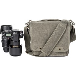 Think Tank Bolsa de Hombro Retrospective 10 V2 Pinestone | Bolsa compacta y elegante para cámaras DSLR o mirrorless con objetivo