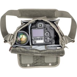Think Tank Bolsa de Hombro Retrospective 10 V2 Pinestone | Bolsa compacta y elegante para cámaras DSLR o mirrorless con objetivo