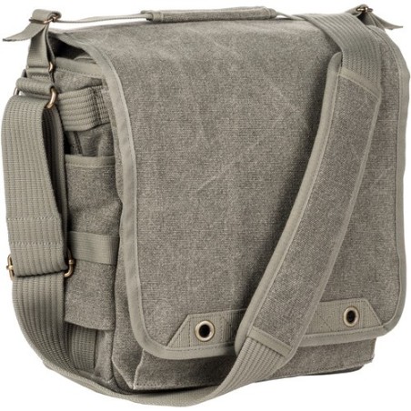 Think Tank Bolsa de Hombro Retrospective 20 V2 Pinestone | Bolsa de estilo clásico para cámaras DSLR con 2-4 objetivos y portáti