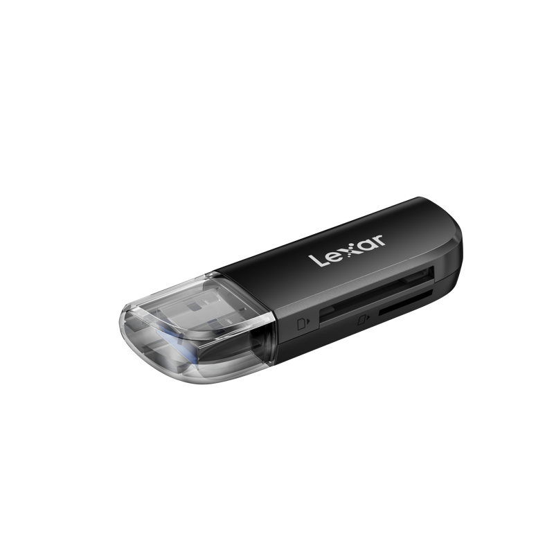 Lexar Lector LRW300 Duo SD/microSD USB 3.2 | Lector de tarjetas compacto de alta velocidad para SD y microSD