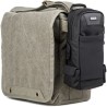 Think Tank Bolsa de Hombro Retrospective 20 V2 Pinestone | Bolsa de estilo clásico para cámaras DSLR con 2-4 objetivos y portáti
