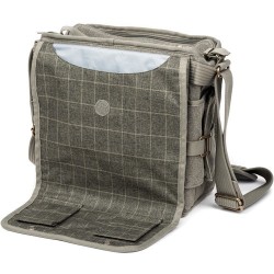 Think Tank Bolsa de Hombro Retrospective 20 V2 Pinestone | Bolsa de estilo clásico para cámaras DSLR con 2-4 objetivos y portáti