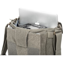 Think Tank Bolsa de Hombro Retrospective 20 V2 Pinestone | Bolsa de estilo clásico para cámaras DSLR con 2-4 objetivos y portáti