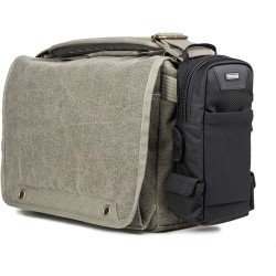 Think Tank Bolsa de Hombro Retrospective 30 V2 Pinestone | Bolsa de gran capacidad para DSLR, objetivos y portátil con estilo cl