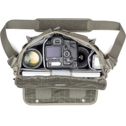 Think Tank Bolsa de Hombro Retrospective 30 V2 Pinestone | Bolsa de gran capacidad para DSLR, objetivos y portátil con estilo cl