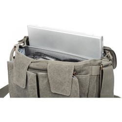 Think Tank Bolsa de Hombro Retrospective 30 V2 Pinestone | Bolsa de gran capacidad para DSLR, objetivos y portátil con estilo cl