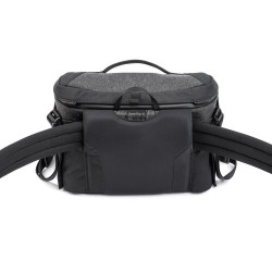 Think Tank SpeedTop Crossbody 15 Gris Estuche | Estuche cruzado de acceso rápido para fotografía urbana y diaria