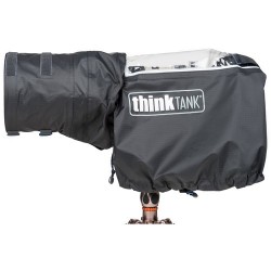 Think Tank Funda Impermeable Hydrophobia 300-600 V3 | Funda para cámaras con superteleobjetivos de 300mm a 600mm bajo lluvia int