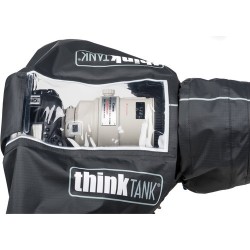 Think Tank Funda Impermeable Hydrophobia 300-600 V3 | Funda para cámaras con superteleobjetivos de 300mm a 600mm bajo lluvia int