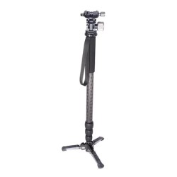 Compra Leofoto Monópodo MP-284C | Monópodo de Carbono Ligero y Estable para Fotografía y Video