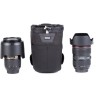 Think Tank Funda para Objetivo Lens Changer 35 V3 | Funda modular para teleobjetivos medios como un 70-200mm f/2.8 sin parasol