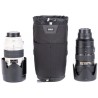 Think Tank Funda para Objetivo Lens Changer 75 V3 | Funda extensible para teleobjetivos grandes con parasol montado