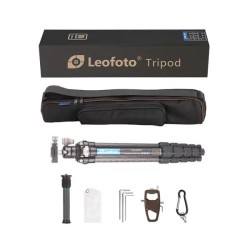 Trípode Leofoto LS-225C con Cabeza LH-25 | trípode ligero | trípode compacto | trípode compacto de carbono para paisaje