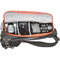 Think Tank MindShift Estuche 7.5L PhotoCross 10 Gris | Estuche cruzado resistente para cámaras compactas y aventuras ligeras
