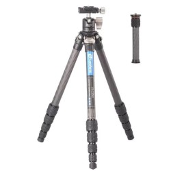 Trípode Leofoto LS-225C con Cabeza LH-25 | trípode ligero | trípode compacto | trípode compacto de carbono para paisaje