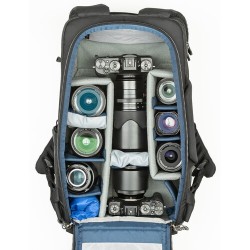 Think Tank Mochila BackStory 15 | Mochila profesional para equipo fotográfico completo y portátil de 15” con acceso trasero segu