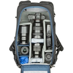 Think Tank Mochila BackStory 15 | Mochila profesional para equipo fotográfico completo y portátil de 15” con acceso trasero segu