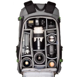 Think Tank Mochila MindShift BackLight 45L Gris | Mochila outdoor para fotografía profesional con acceso trasero y enorme capaci
