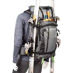 Think Tank Mochila MindShift BackLight 45L Gris | Mochila outdoor para fotografía profesional con acceso trasero y enorme capaci