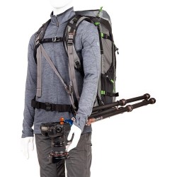 Think Tank Mochila MindShift BackLight 45L Gris | Mochila outdoor para fotografía profesional con acceso trasero y enorme capaci