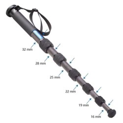 Compra Leofoto Monópodo MP-326C Carbono | Monópodo Ligero y Resistente para Fotografía y Video