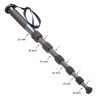 Compra Leofoto Monópodo MP-326C Carbono | Monópodo Ligero y Resistente para Fotografía y Video