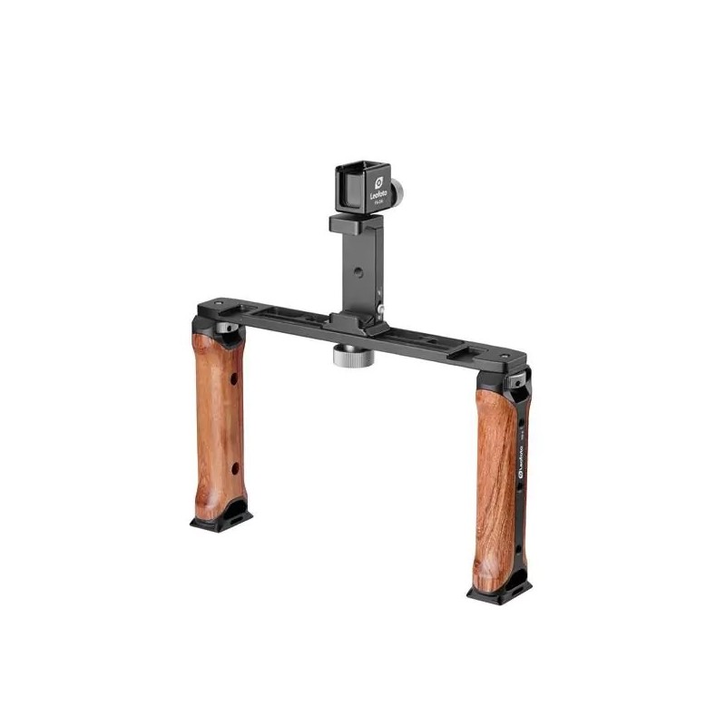 Kit Doble Empuñadura Leofoto Mojo VC-2 | doble empuñadura | empuñadura para vídeo | kit de doble empuñadura para vídeo
