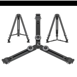 Leofoto Trípode de Carbono LVC-253C con Cabezal BV-20 | Trípode de Carbono | Trípode para Video