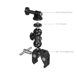 SmallRig 1138B Pinza Brazo Mágico | Compra Brazo Mágico SmallRig | Precio Pinza Brazo Mágico SmallRig