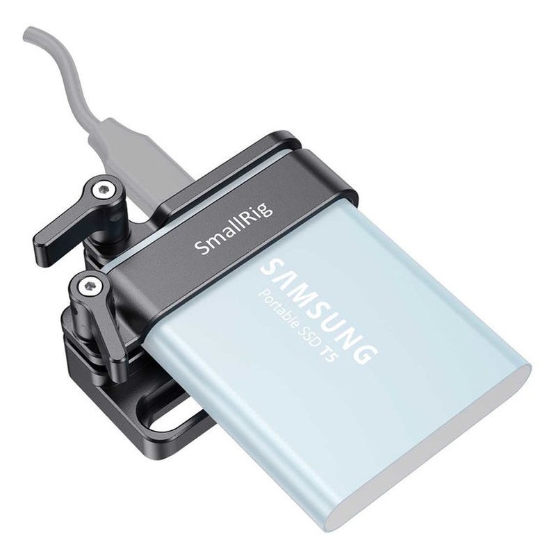 SmallRig 2245B Soporte SSD Samsung T5 BMPCC Z Cam | Compra Soporte SSD SmallRig | Precio Soporte SSD Samsung T5 SmallRig