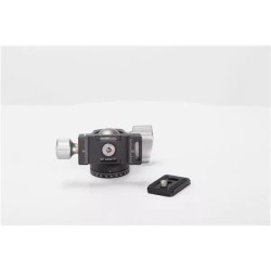 Leofoto Rótula LH-25 + Placa PU-25 | Rótula Leofoto con Placa de Montaje Rápido