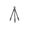Leofoto Trípode PH-224C con Rótula LH-25 | Trípode de Carbono | Trípode para Cámara DSLR | Trípode Compacto de Viaje Profesional