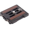 Leofoto Placa de Conexión NP-50 Arca-Swiss 50mm | Placa de Montaje Rápido Leofoto