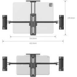 SmallRig 2929B Soporte Tablet iPad Doble Handle | Compra Soporte Tablet SmallRig | Precio Soporte iPad Handle SmallRig