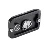 Leofoto Placa NP-65 QR Montaje Correa QD Magpul | Placa de Montaje Rápido para Cámaras Leofoto