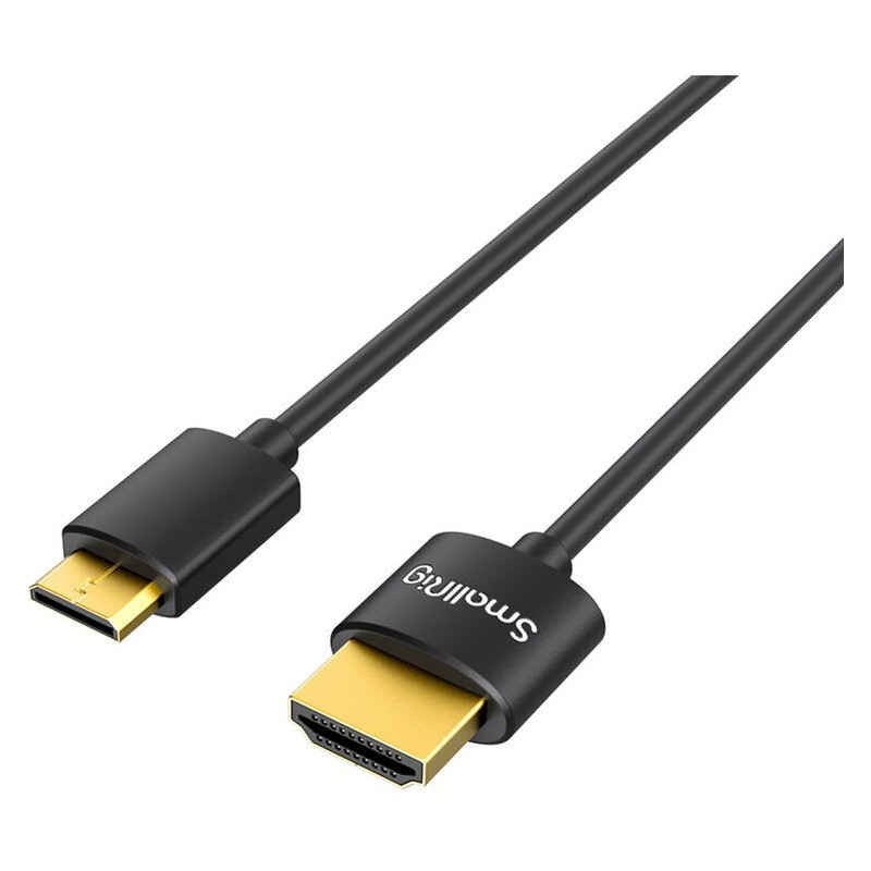 SmallRig 3041 Cable Mini HDMI 4K 55cm | Compra SmallRig 3041 | Precio Cable Mini HDMI Slim 55cm | cable ultra slim 4k mini hdmi 