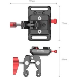 SmallRig 2989 Placa Mini V-Mount con Abrazadera Seguridad | Compra SmallRig 2989 | Precio Placa Mini V-Mount Seguridad | placa m