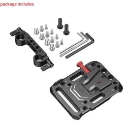 SmallRig 3016 Placa V-Mount Doble Abrazadera 15mm | Compra SmallRig 3016 | Precio Placa V-Mount Varillas | placa v-mount doble a